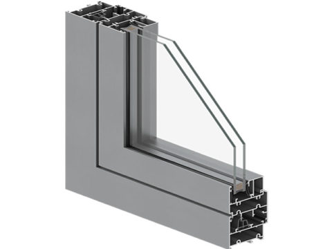 NTB15 - 58 Aluminum Window System without Thermal Insulation